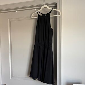 Banana Republic Black Sleeveless Mini Dress